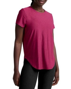 Beyond Yoga On The Down Low T-Shirt - Red