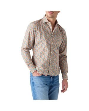 Robert Talbott Reynolds Printed Floral Shirt - Multicolor