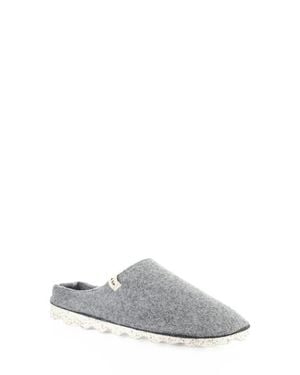 ASPORTUGUESAS Natura Wool Felt Mule - Gray