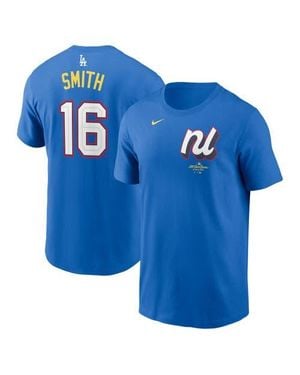Nike Will Smith National League 2025 All-Star Edition Name & Number T-Shirt - Blue