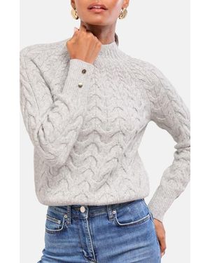 Lipsy Chunky Knit Sweater - Gray