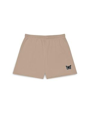Alix Butterfly Jogger Sweatshort - Natural