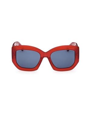 PUCCI 54Mm Geometric Sunglasses - Red