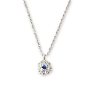 Classicharms Shayla Molten Cubic Zirconia Pendant Necklace - Multicolor