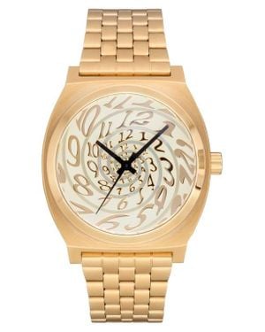 Nixon The Time Teller Bracelet Watch, 37Mm - Metallic