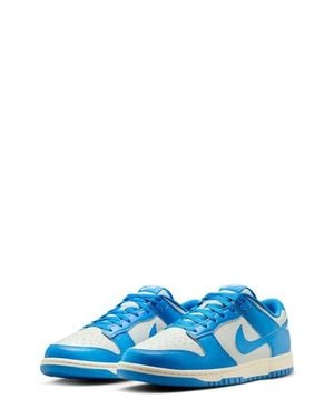 Nike Dunk Low Basketball Sneaker - Blue