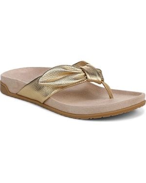 Vionic Eva Flip Flop - Brown
