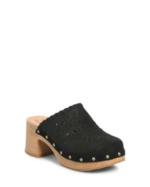 Kork-Ease Tomika Perforated Clog - Black