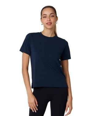 Rebody Active Rebody Essentials Short Sleeve Top - Blue