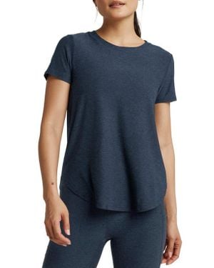 Beyond Yoga On The Down Low T-Shirt - Blue