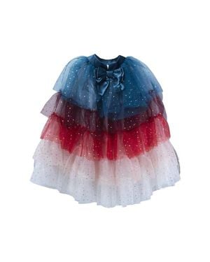 Chasing Fireflies Holiday Cape For Kids - Red