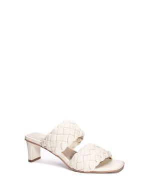 42 GOLD Connie Leather Sandal - White