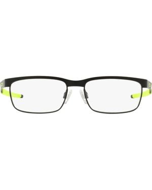 Oakley Steel Plate Xs 48Mm Rectangle Optical Glasses - Brown