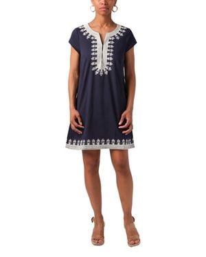 Calypso St. Barth Rowena Tunic - Blue