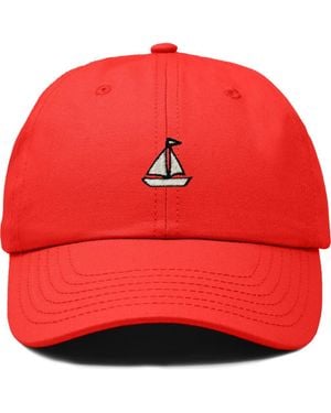 Alix Sail Dad Cap - Red