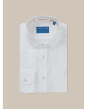 Robert Talbott Reynolds Light Weight Poplin Contemporary Fit Shirt - Blue