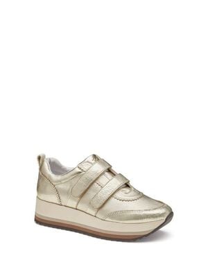 Johnston & Murphy Gracie Double Strap Sneaker - White