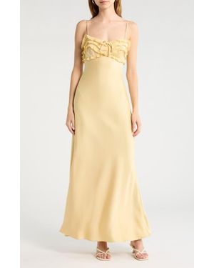 Astr Jade Slipdress - Metallic