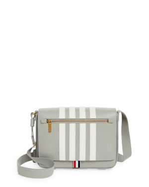 Thom Browne Reporter Messenger Bag - Gray