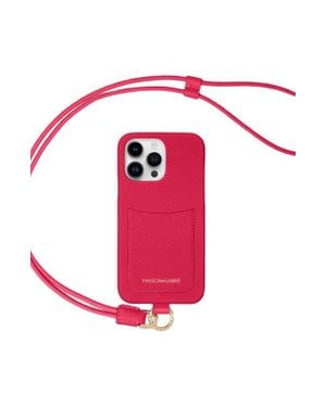 Maison De Sabre Sling Phone Case - Pink