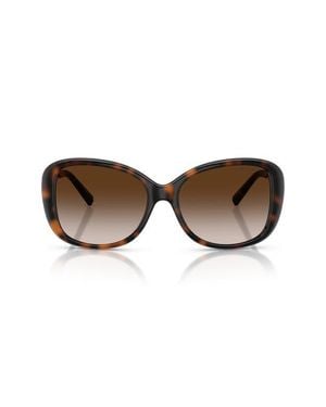 Tiffany & Co. 56Mm Pillow Sunglasses - Brown