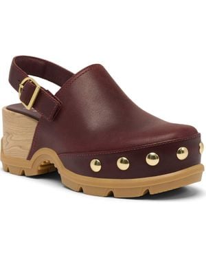 Sorel Roam'N Rvt Clog - Brown