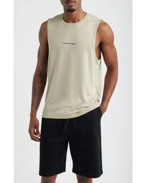 Saint Studio Tempo Wordmark Tech Tank - Multicolor