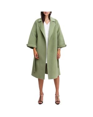 Belle & Bloom Stay Wild Wool Coat - Green