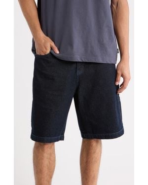 Billabong Bad Dog Denim Utility Shorts - Blue