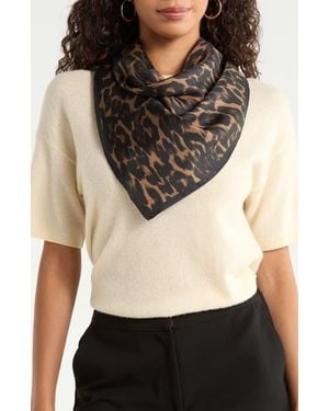 Nordstrom Printed Square Silk Scarf - Multicolor