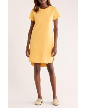 Frank & Eileen Harper Perfect T-Shirt Dress - Yellow