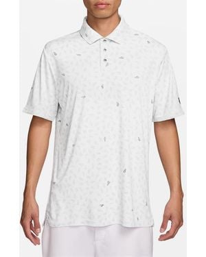 Nike Dri-Fit Par 5 Golf Polo - White