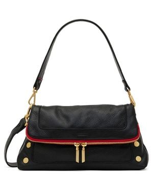 Hammitt Medium Beverly Leather Shoulder Bag - Black