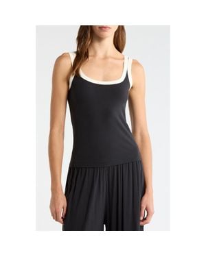 UGG Nael Rib Tank - Black