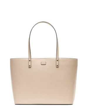 Frances Valentine Trixie Leather Tote - Natural