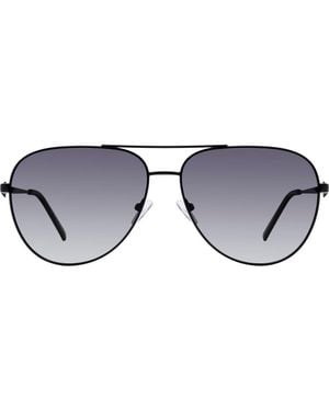 Kurt Geiger 65Mm Oversize Pilot Sunglasses - Gray