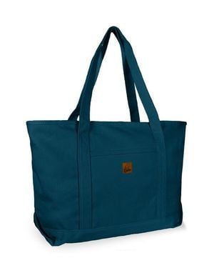 Alix Ghost 23 Carryall Canvas Tote Bag - Blue