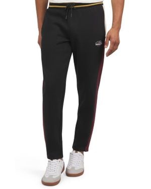 Ben Sherman Colorblock Cotton Blend Sweatpants - Black