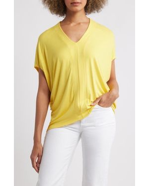 Apny Dolman Sleeve Tunic - Yellow