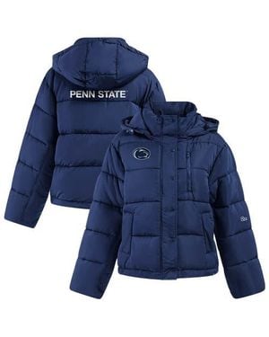 Hype and Vice Penn State Nittany Lions Full-Zip Puffer Jacket - Blue