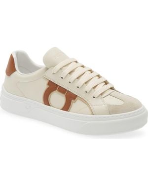 Ferragamo Sauro Gancini Sneaker - White
