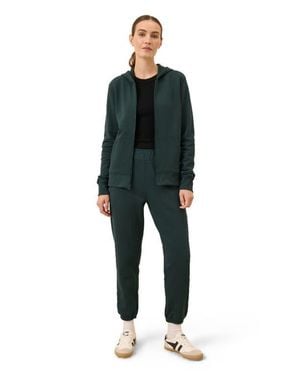 Pact Organic Cotton Brushed Fleece Sweatpant - Blue