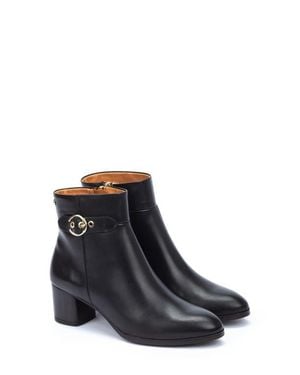 Pikolinos Calafat Buckle Bootie - Black