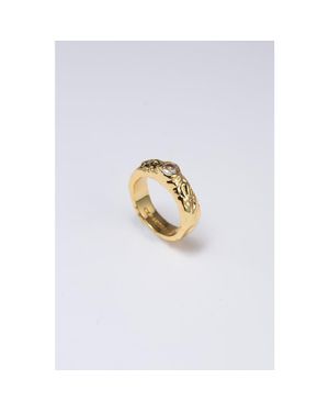 Classicharms Sylvie Cubic Zirconia Molten Stackable Ring - White