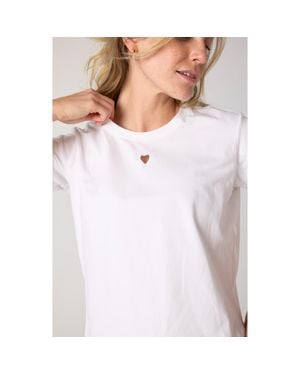 Daughter Lessons Love Tee - White