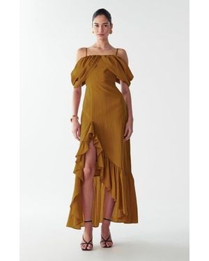 ST MRLO Shelly Maxi Dress - Brown
