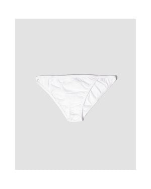 Oddobody Organic Cotton String Bikini - White
