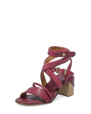 A.s.98 Mack Ankle Wrap Sandal - Pink