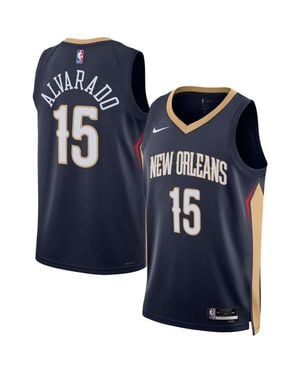 Nike Jose Alvarado New Orleans Pelicans Swingman Jersey - Blue