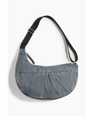 H&M Denim Crossbody Bag - Gray